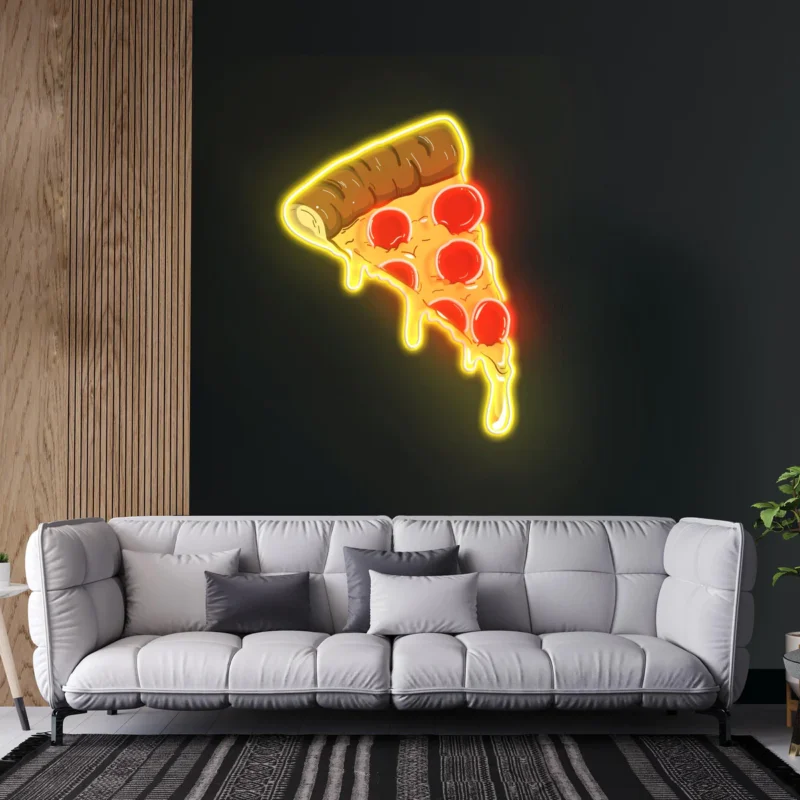PIZZA NEON POP ART