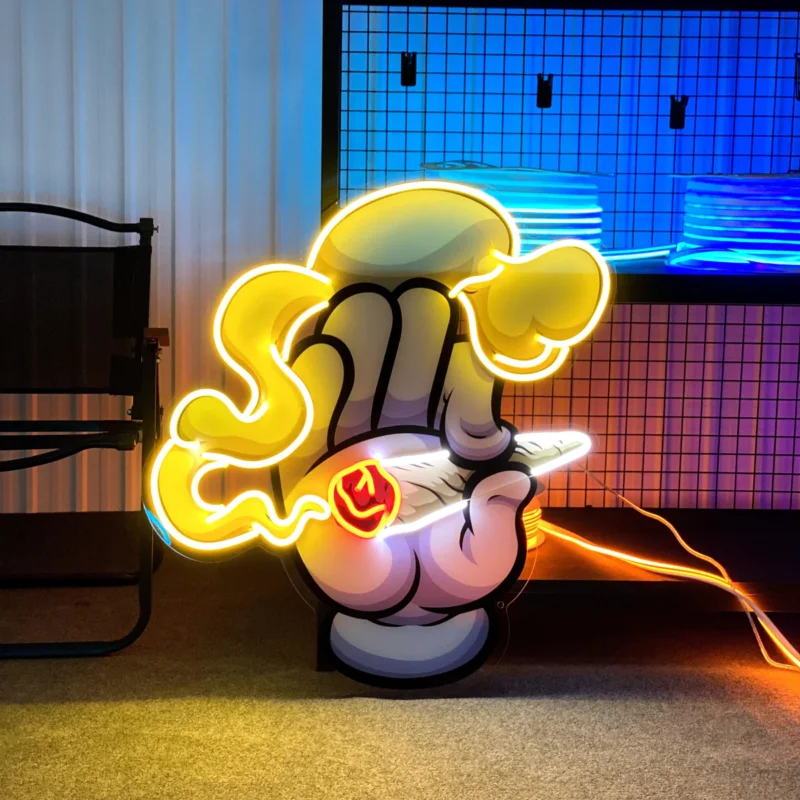 SMOKER NEON POP ART thumbnail 3