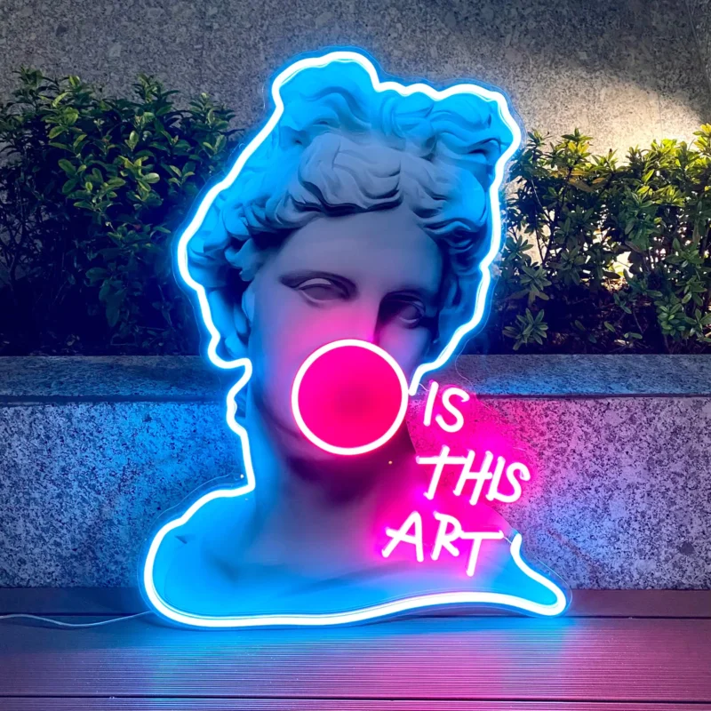 IS THIS ART NEON POP ART thumbnail 3